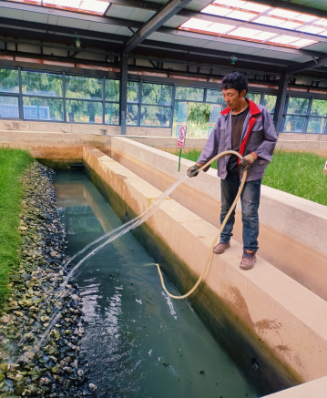 扎囊縣污水處理廠做好清洗工作 為污水處理正常運行保駕護(hù)航